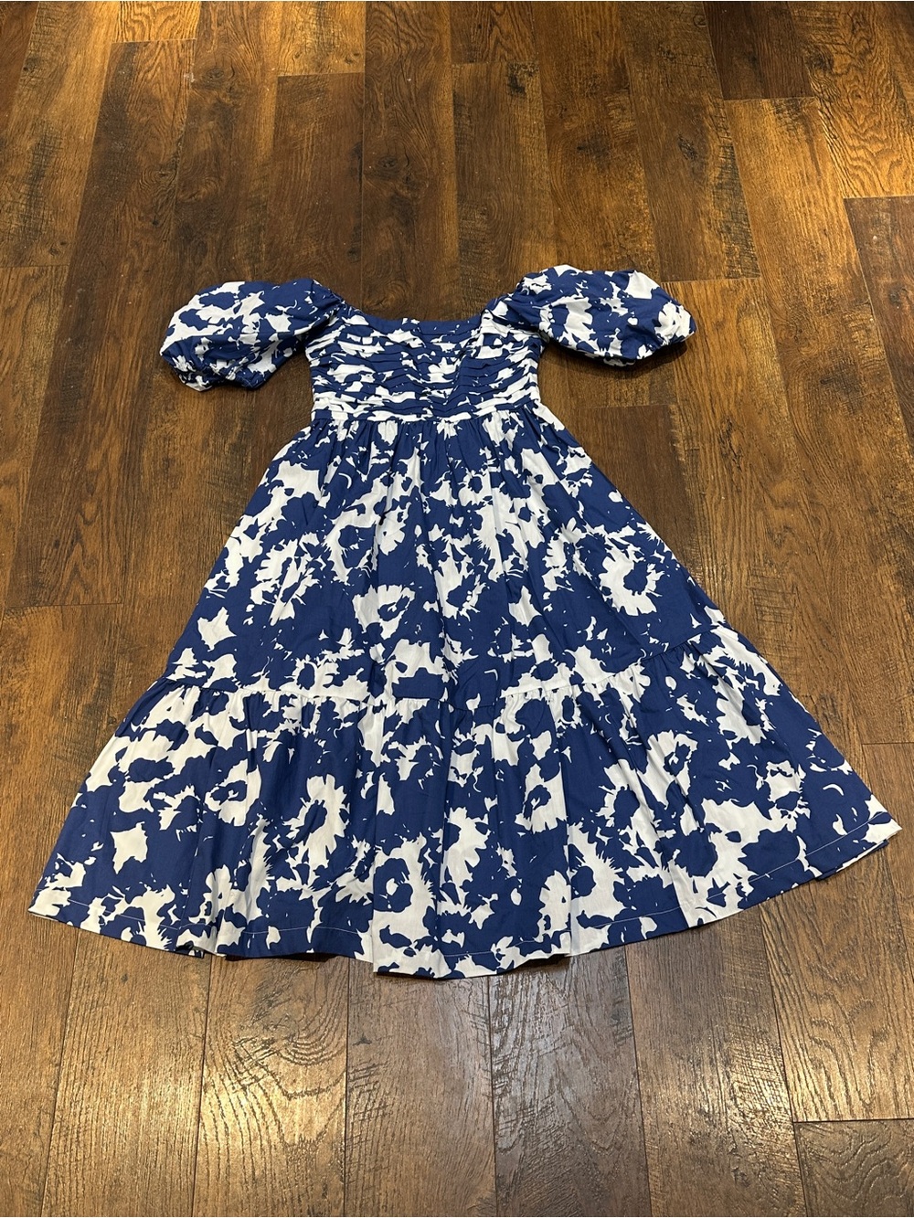 Abercrombie & Fitch Emerson Off-The-Shoulder Midi Dress